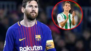 Messi dio catédra en el Villamarín y también sorprendió a Guardado.