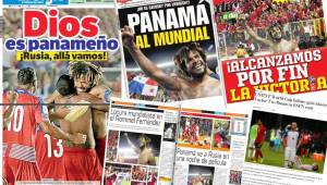 Los medios panameños se desbordaron de emoción al clasificar por primera vez a una Copa del Mundo.