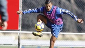 Bryan Acosta, de 24 años, llegó al Tenerife procedente del Real España de Honduras.