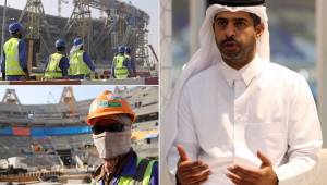 Nasser Al-Khater negó las cifras que han publicado varios medios sobre el número de muertes por la construcción de los estadios.