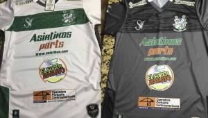 Las camisas del Platense que estrenará este domingo contra Real España en Puerto Cortés.