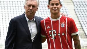 El futbolista colombiano usará el dorsal 11 en el Bayern Munich.