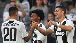 Cristiano Ronaldo lleva cinco anotaciones con la Juventus en la Serie A.