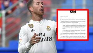 Sergio Ramos se pronuncia con un comunicado y pone las cosas claras sobre su escándalo.