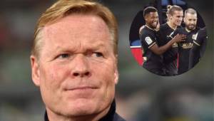 Ronald Koeman quiere su tercera victoria en la liga española.