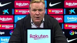 Koeman ha dirigido tres partidos oficiales con el Barcelona y registra dos triunfos y un empate.