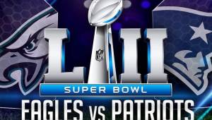New England Patriots y Philadelphia Eagles se medirán en la edición LII del Super Bowl el 4 de febrero.