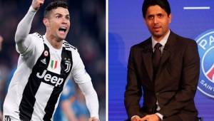 Nasser Al-Khelaïfi, presidente del PSG se ha rendido en honores para Cristiano Ronaldo, jugador que siempre quiso llevar a las filas de su club.