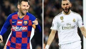 Messi y Benzema no sumaron goles este fin de semana en la Liga de España.