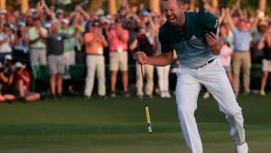 El golfista Español Sergio García venció en el hoyo de desempate al campeón olímpico, el británico Justin Race.