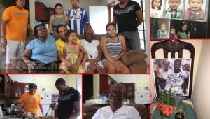 La familia del ex jugador del Marathón, Olimpia y Wigan, compartió un almuerzo, recordándolo.