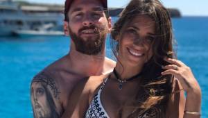 Antonella y Messi pasando vacaciones juntos. (FOTO: Instagram)