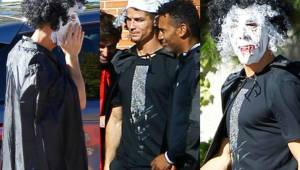 Cristiano Ronaldo, sorprendió a las pocas personas que se dieron cuenta que detrás de ese terrorifíco disfraz era el mismo delantero, pero ¿Por qué Cristiano salió así a las calles?