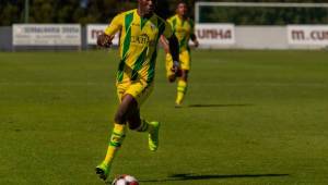 Román Rubilio Castillo no ha podido anotar con el Tondela de Portugal.