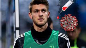 El defensor de la Juventus, Daniele Rugani, dio positivo por coronavirus.