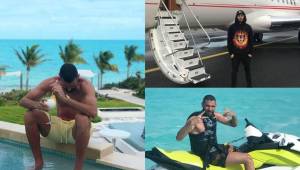 Karim Benzema no fue convocado por Francia para disputar el Mundial de Rusia 2018, pero se ha ido de vacaciones a Miami. Y ojo, presume en sus redes del cambio físico.