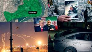 Los iraníes vengarán la muerte del jefe del ejército de Irán, Qasem Soleimani. Estados Unidos ya recibió el primer ataque.