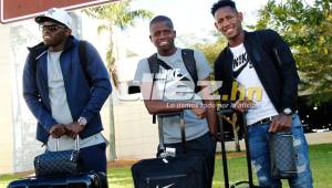 Alberth Elis, Boniek García y Romell Quioto se integraron a la Selección de Honduras en Florida tras la derrota del Houston ante Portland. Fotos Neptalí Romero