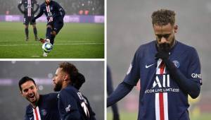 El PSG derrotó 2-0 al Nantes con poco brillo este miércoles en el Parque de los Príncipes. Neymar hizo un gesto polémico a sus hinchas, confirmando que sigue el mal ambiente. FOTOS: AFP.