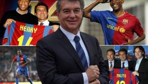 Te presentamos los grandes fichajes que realizó el Barcelona en la primera etapa de Laporta como presidente. Una de esas contrataciones se mantiene todavía en el plantel.