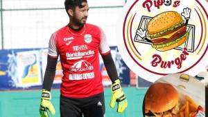 Roberto 'Pipo' López ha emprendido su propio negocio de venta de hamburguesas en San Pedro Sula, luego se suspendiera el torneo de la Liga Nacional.