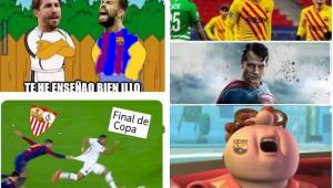 Barcelona se metió a la final de la Copa del Rey tras ganar 3-0 en el Camp Nou al Sevilla y los memes no pueden faltar. Braithwaite, Balón de Oro.