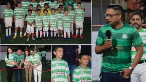 Emilio Izaguirre inauguró este día una academia del Celtic en Tegucigalpa, en la escuela habrá un nexo directo con el equipo escocés y podrá enviar futbolistas en un futuro.