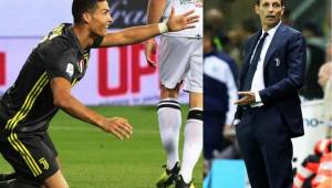 Allegri dice que Cristiano Ronaldo debe estar 'sereno porque marcará mucho' en Italia.