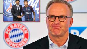 Rummenigge ironizó con el traspaso de Neymar al PSG.