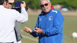 Keosseián está de mejor ánimo. Su Olimpia lidera el Clausura y encarará con confianza la semana de trabajo previo al derbi con Motagua.