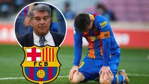 El presidente de la Liga Española fue claro, si no hay salidas es imposible que Messi se quede en Barcelona.