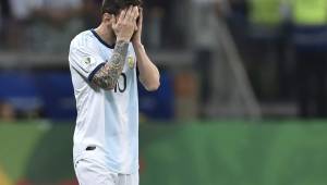 Messi lamenta el duro momento que vive la selección de Argentina en la Copa América 2019.