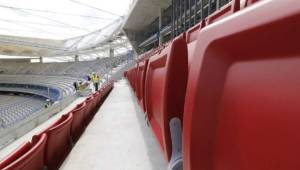 El Wanda Metropolitano avanza en gran ritmo y ya está cogiendo forma. Aquí te mostramos las imágenes más reciente del nuevo estadio rojiblanco.