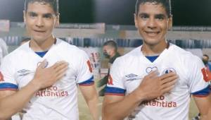 El volante del Olimpia, Carlos Pineda, celebrando el triunfo frente a Motagua en la Liga Concacaf. Foto especial