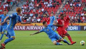 Los canaleros no pudieron ante los ucranianos en los octavos de final del Mundial Sub-20.
