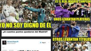Siguen llegando memes sobre el campeonato número 33 que ha conquistado el Real Madrid en la Liga de España. A Lionel Messi no paran de atacarlo.