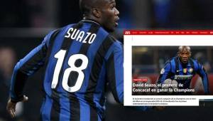 David Suazo estuvo en aquel Inter de Milán que se coronó en el 2010.
