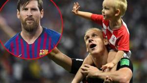 Vida confeó que Messi les regaló camisetas firmadas a toda la selección croata.