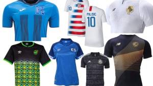 La Copa Oro 2019 se pone en marcha el sábado 15 de junio y estas son las camisas que vestirán las 16 selecciones participantes. ¿Cuál es la más bonita? Panamá y Costa Rica presentaron casacas especiales para el evento.