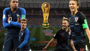 Kylian Mbappé y Luka Modric estarán cara a cara el domingo en la final del Mundial de Rusia 2018.