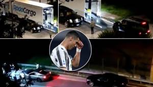 Una reconocida compañía de mudanzas se llevó los carros de Cristiano Ronaldo de Turín.