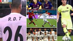 Los equipos más populares de España, Real Madrid y Barcelona, han presentado jugadores desconocidos en sus partidos de la International Champions Cup.