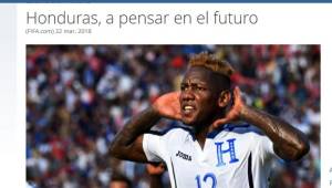 La FIFA destaca el ascenso de Honduras en el ranking FIFA, es su mejor posición desde 2014.