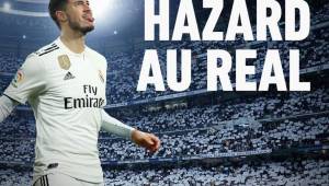 La portada de L'Équipe donde señala que Hazard será anunciado como fichaje del Real Madrid en los próximos días.