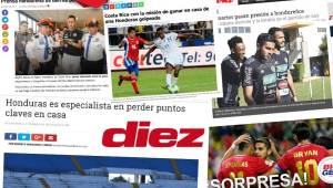 La prensa de Costa Rica le da mucha importancia al duelo ante Honduras, valedero por la cuarta jornada de la eliminatoria rumbo a Rusia 2018.