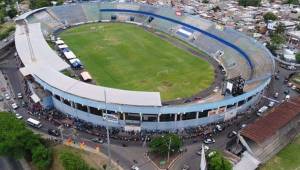 El Estadio Nacional de Honduras es uno de los más históricos de Centroamérica, pero ahora es uno de los peores del área.