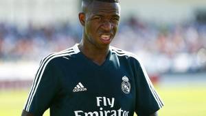 Vinicius Jr. se ha entrenado al par de sus demás compañeros previo al debut europeo.