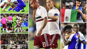 Los jugadores de Haití termiron desconsolados tras caer 1-0 con polémica ante México y quedar fuera de Copa Oro 2019. El Tri avanza a la final. Acá las imágenes del duelo. Fotos AFP