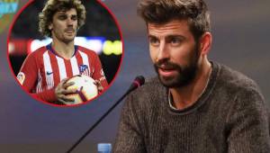 Piqué mira con buenos ojos la posible llegada de Griezmann al FC Barcelona.