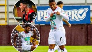 Alajuelense tiene a tres futbolistas peleando por el liderato de goleo en Costa Rica.